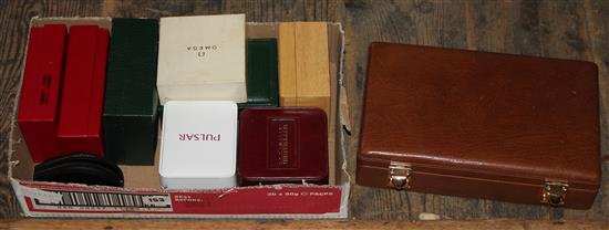 Collection of watch boxes